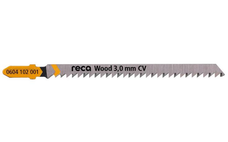 RECA Wood fűrészlap 3mm puhafa és PVC
