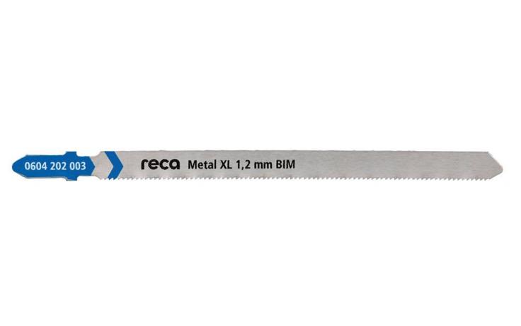 RECA Metal XL fűrészlap 1,2mm lemezek, profilok, alu, szálerősítésű műa.