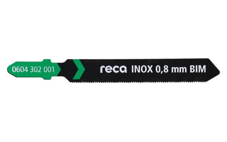 RECA Inox fűrészlap 0,8-1,4mm - inox lemezek