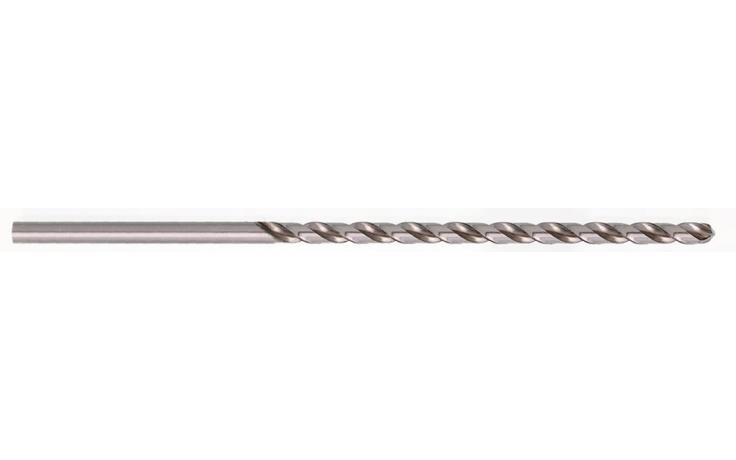 Csigafúró HSS-Co5, hosszú kivitel, acél, inox, 800 N/mm²