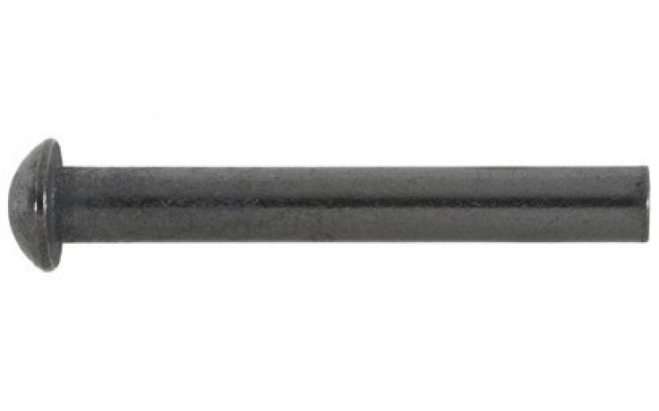 DIN 660 (ISO 1051), félgömbfejű, vas, nyers
