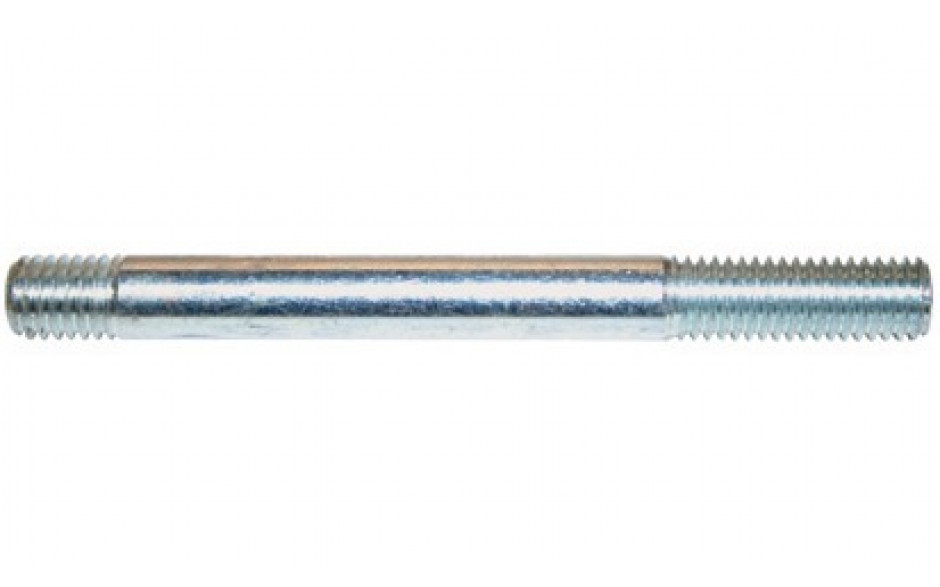 Stiftschraube DIN 939 - 5.8 - verzinkt blau - M6 X 30