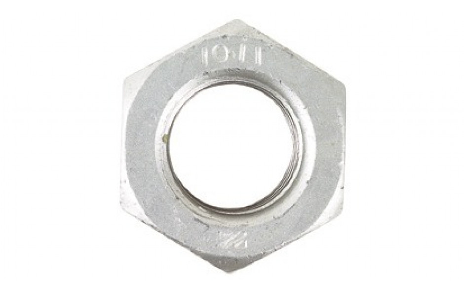 Sechskantmutter DIN 934 - I10I - Zinklamelle silber - M24 X 1,5