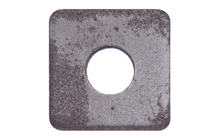 Vierkantscheibe DIN 436 - 100HV - Stahl - blank - M16=17,5mm