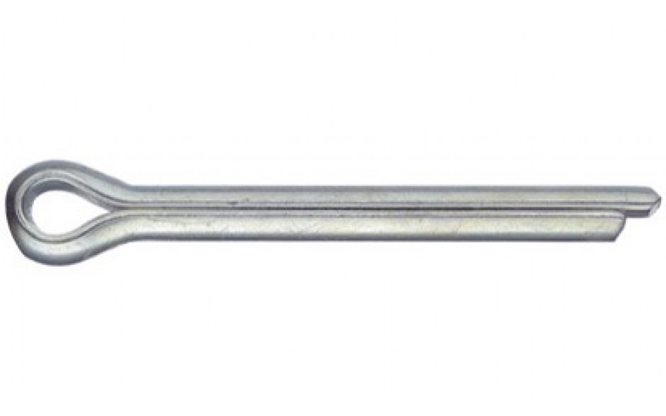 Splint ISO 1234 - Stahl - verzinkt blau - 13 X 125