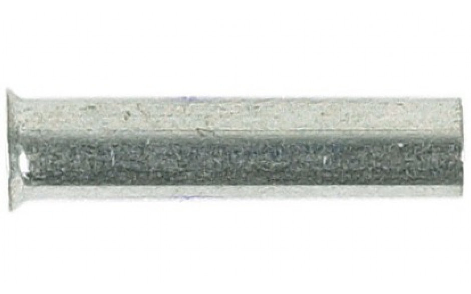 Aderendhülsen - verzinnt - für Kabelquerschnitt 10,0 mm² - Länge 18 mm