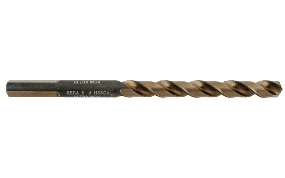 RECA Ultra Inox Spiralbohrer HSS Co5 DIN 338-N Durchmesser 2,5 mm Zylinderschaft