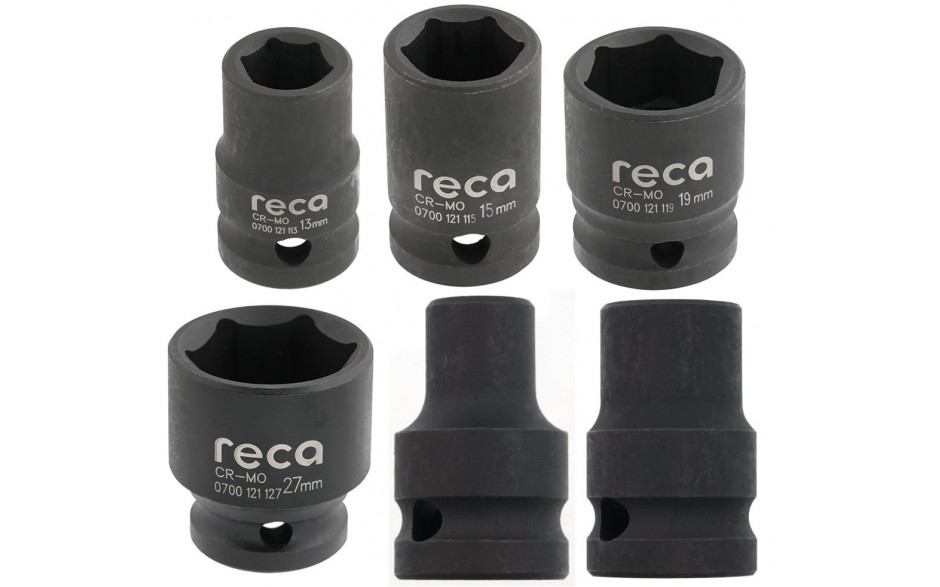 RECA Kraft-Steckschlüsseleinsatz 1/2" DIN 3129 Sechskant 30 mm