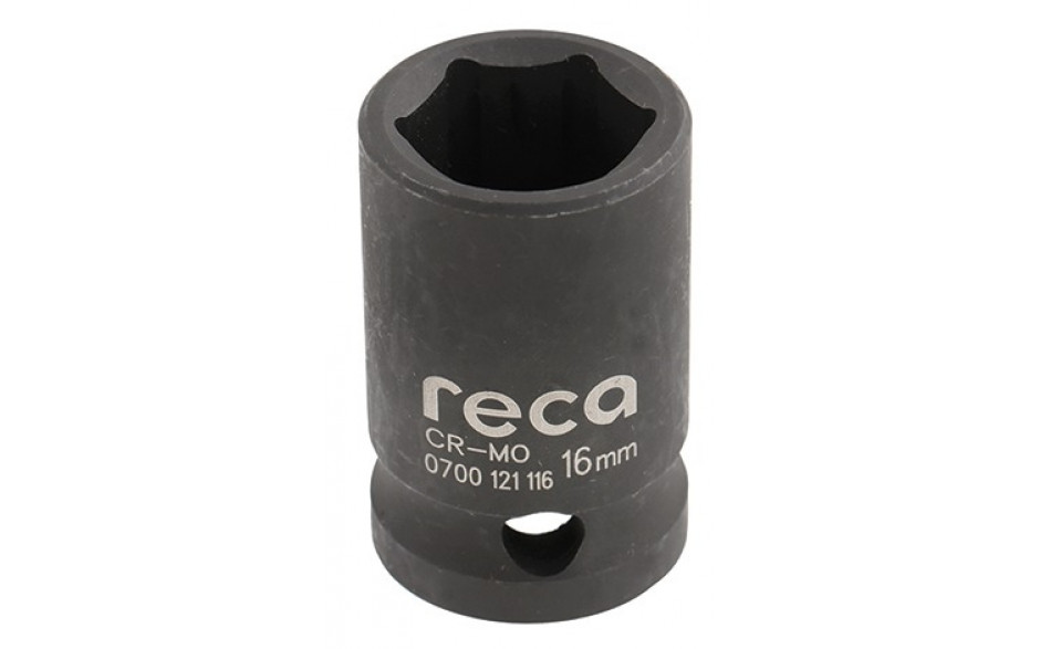 RECA Kraft-Steckschlüsseleinsatz 1/2" DIN 3129 Sechskant 16 mm