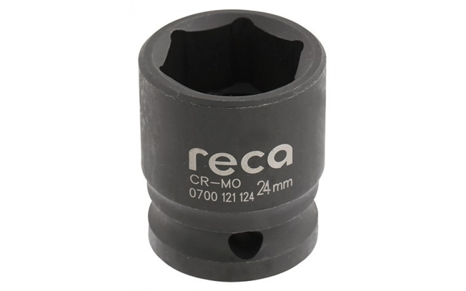 RECA Kraft-Steckschlüsseleinsatz 1/2" DIN 3129 Sechskant 24 mm
