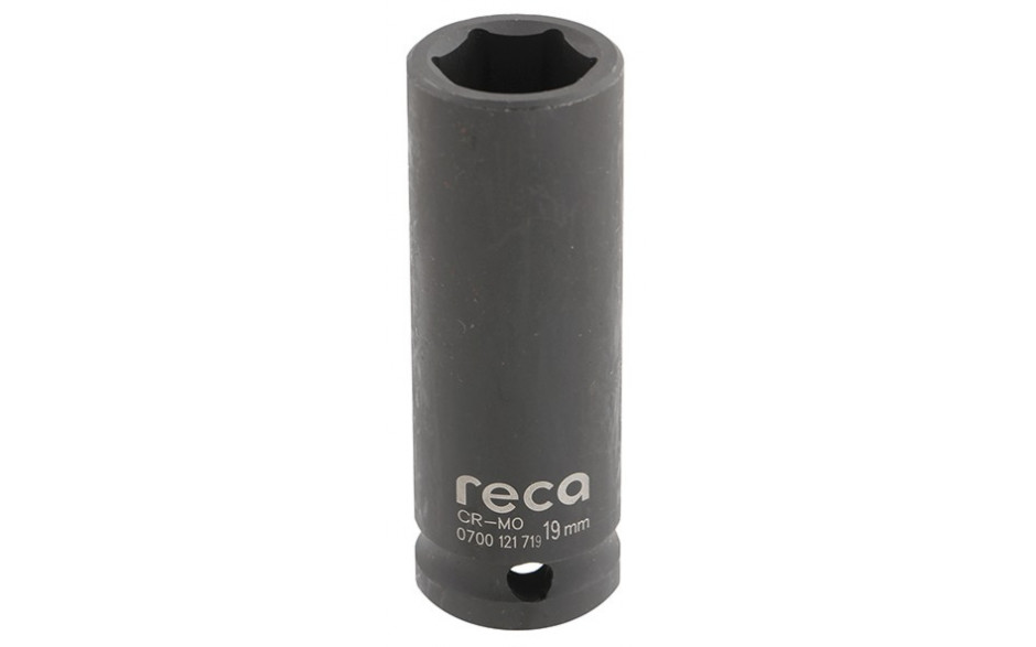 RECA Kraft-Steckschlüsseleinsatz 1/2" DIN 3129 Sechskant, lang 19 mm