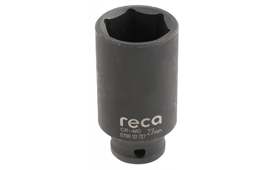 RECA Kraft-Steckschlüsseleinsatz 1/2" DIN 3129 Sechskant, lang 27 mm