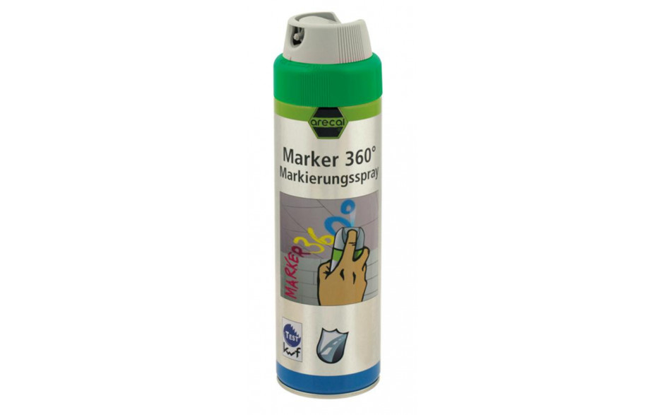 RECA arecal Marker 360° grün 500 ml