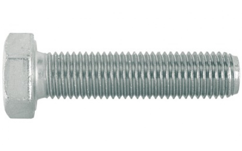 Sechskantschraube DIN 961 - 8.8 - Zinklamelle silber+Topcoat - M12 X 1,25 X 30