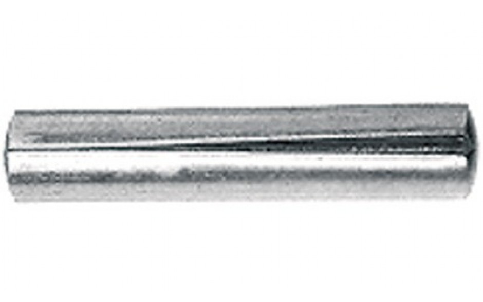 Kegelkerbstift DIN 1471 - Stahl - verzinkt blau - 8 X 70