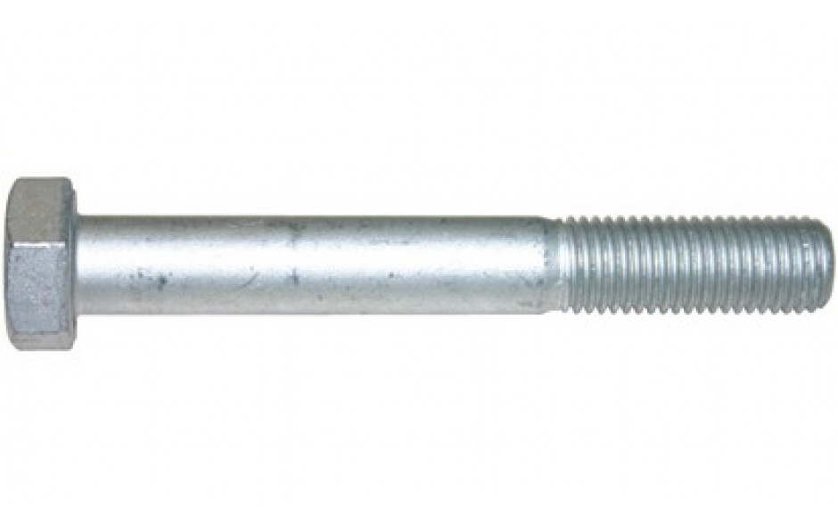 Sechskantschraube DIN 960 - 8.8 - Zinklamelle silber+Topcoat - M12 X 1,5 X 140