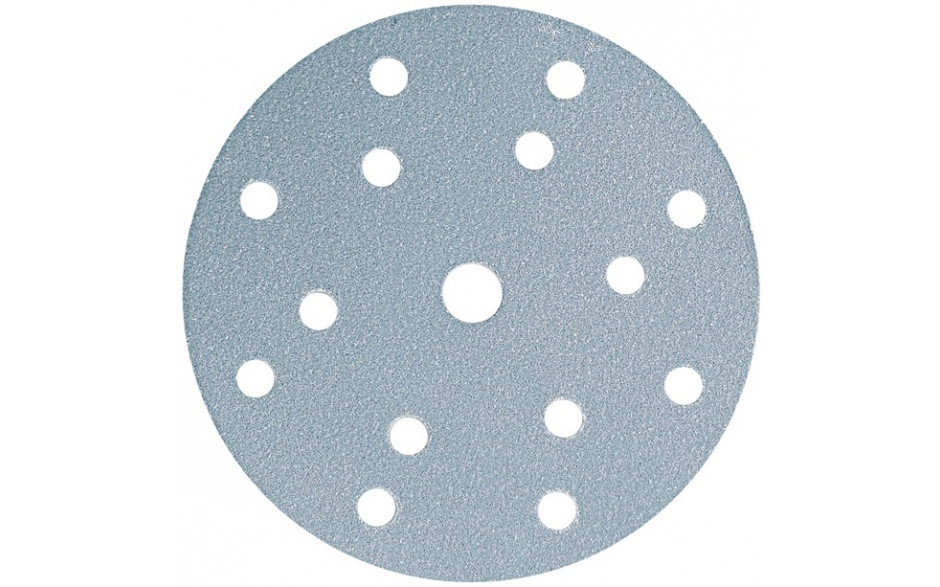 Klettscheibe Q.Silver Durchmesser 150 mm 15-Loch P150, (PAK = 100 ST)