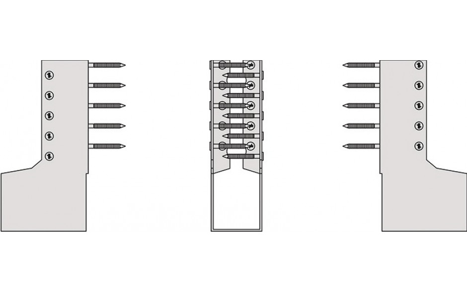 SIMPSON Balkenschuhe BSIN 120 x 130 TZN innenliegend mit Bewertung