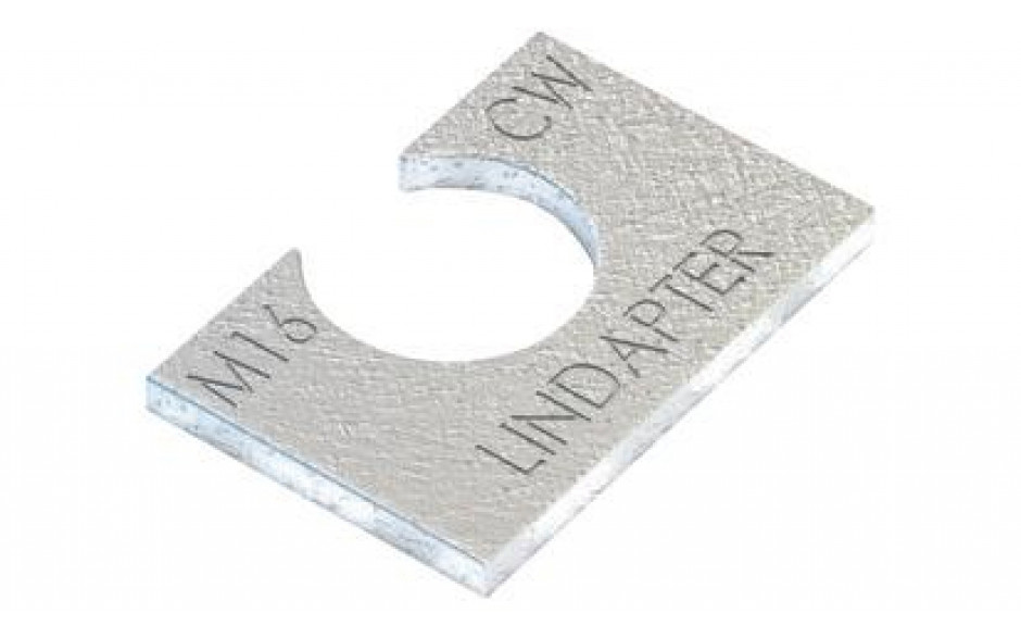 Lindapter® Unterlegscheibe Typ CW - Stahl - feuerverzinkt - CW10