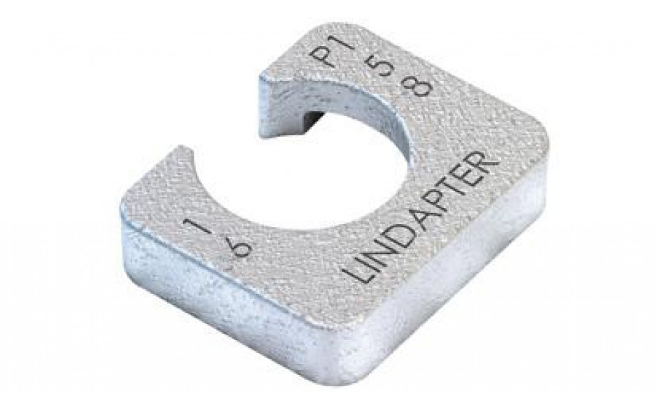 Lindapter® Unterlegscheibe Typ P1 - kurz - Stahl - verzinkt blau - P1S10