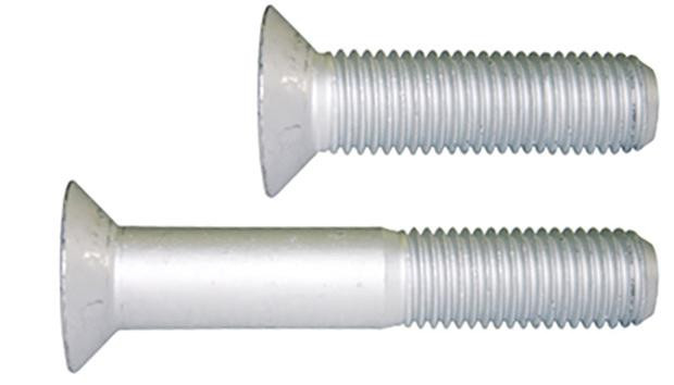 Senkschraube mit Innensechskant ISO 10642 - 010.9 - Zinklamelle silber+Topcoat - M10 X 40
