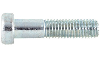 Zylinderschraube DIN 7984 - 08.8 - verzinkt blau - M5 X 18