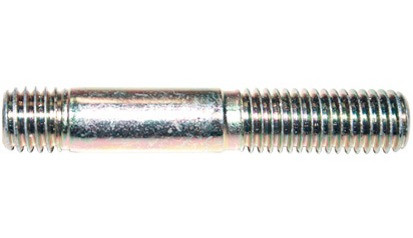 Stiftschraube DIN 938 - 5.8 - verzinkt blau - M8 X 30