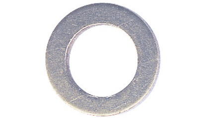Scheibe DIN 433 - Messing - vernickelt - M6=6,4mm