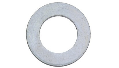 Scheibe ISO 7090 - 200HV - Stahl - verzinkt blau - M10=10,5mm