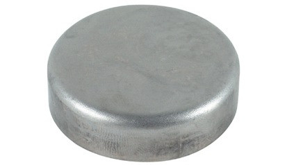 Verschlussdeckel DIN 443B - Stahl - blank - D12