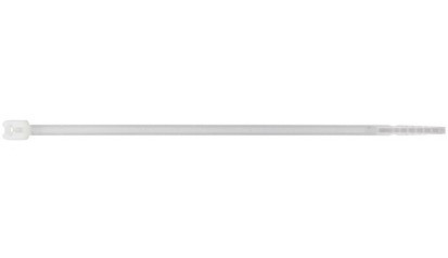 Kabelbinder - natur - mit Metallzunge - 100 X 2,5 mm (L x B)