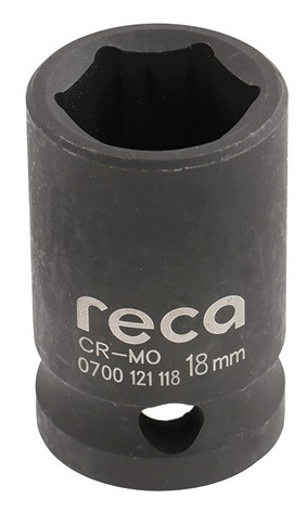 RECA Kraft-Steckschlüsseleinsatz 1/2" DIN 3129 Sechskant 18 mm
