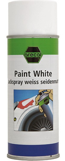RECA arecal Lack Spray weiß matt 400 ml