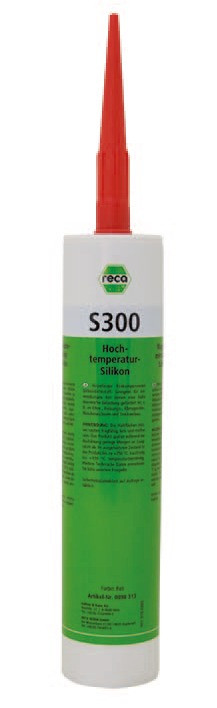 S 300 Hochtemperatur-Silikon für Heizung u. Sanitär 310 ml