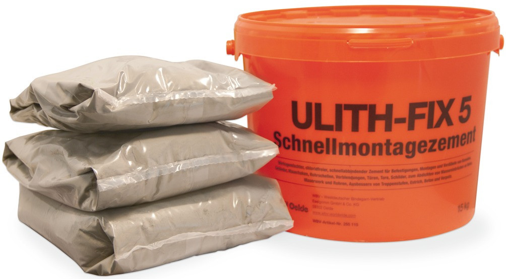 Schnellzement ULITH-Fix-5 15 kg Eimer