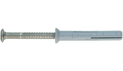 Nageldübel evo Grip - Senkkopf - Nylon - Edelstahl A2 - 8 X 100