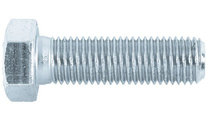 Sechskantschraube ISO 4017 - 5.6 - verzinkt blau - M16 X 40 - ADW7/1
