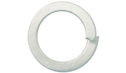 Federring DIN 7980 - Federstahl - Zinklamelle silber - M10=10,2mm