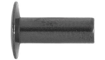 Linsenniete DIN 662 - Stahl - blank - 4 X 11
