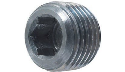 Verschlussschraube DIN 906 - Stahl - blank - R 1/2