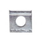 Négylapú alátét, kúpos M8 = 9 mm DIN 435 acél, horganyzott, egy horonnyal