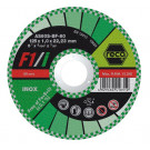 RECA vágótárcsa F1/ Inox egyenes átmérő: 115 mm vastagság: 1,0 mm furat: 22,23 mm