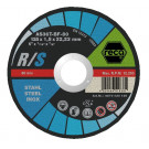 RECA vágótárcsa R/S egyenes átmérő: 115 mm vastagság: 1,5 mm furat: 22,23 mm