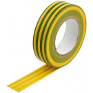PVC-szigetelőszalag zöld/sárga 15 mmx10m