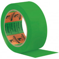 Építőipari ragasztószalag, poliolefin, 50mmx33m, zöld