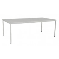 Multifunkciós asztal, szürke, 160x 80x 72cm