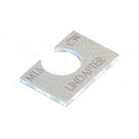 Lindapter® Unterlegscheibe Typ CW - Stahl - verzinkt blau - CW10