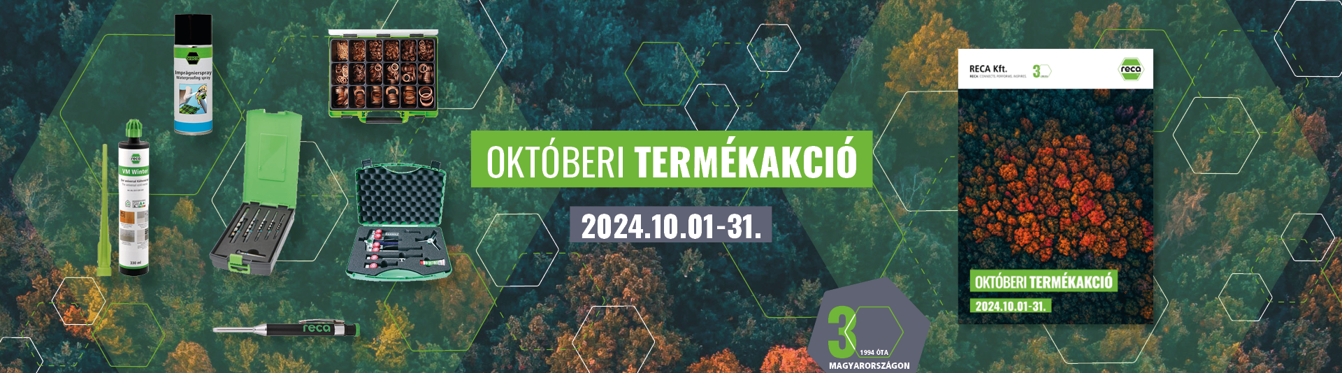 Októberi RECA termékakció